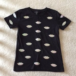 Forever 21 Lips T-Shirt